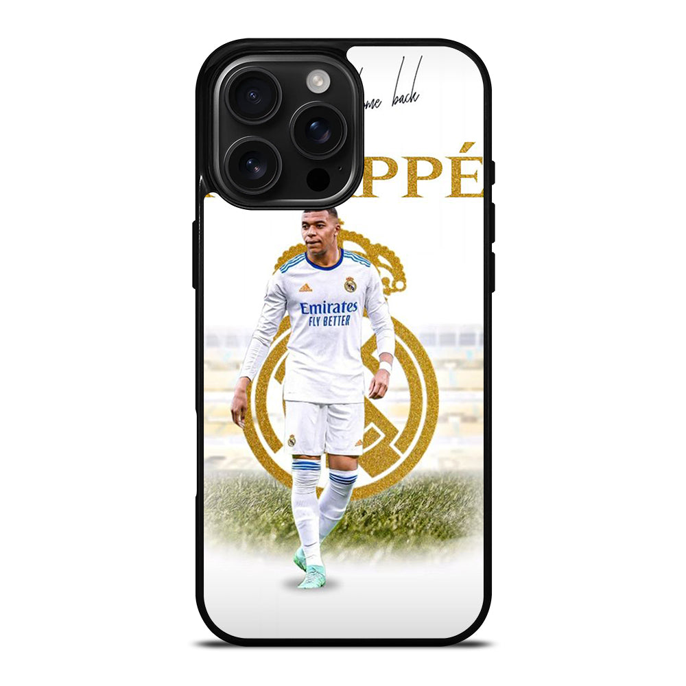 KYLIAN MBAPPE REAL MADRID 2 iPhone 16 Pro Max Case Cover