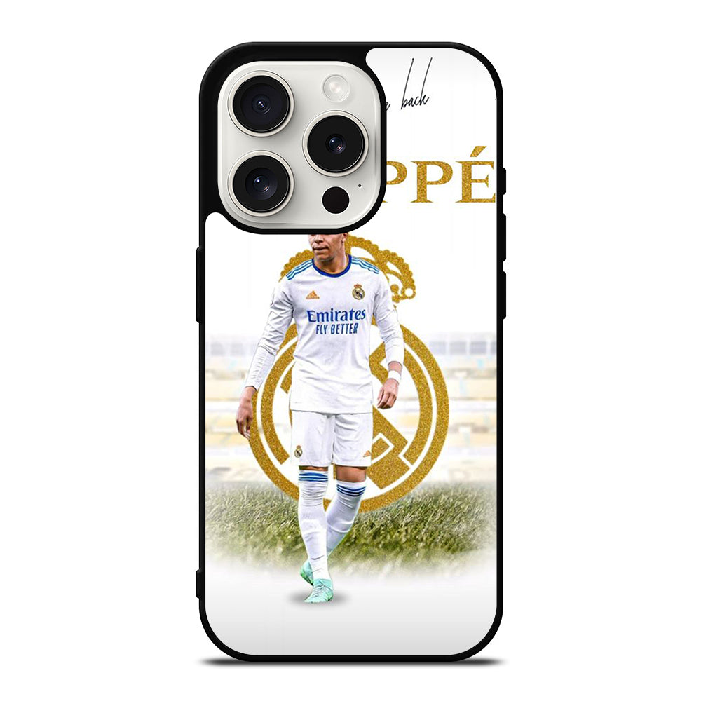 KYLIAN MBAPPE REAL MADRID 2 iPhone 15 Pro Case Cover