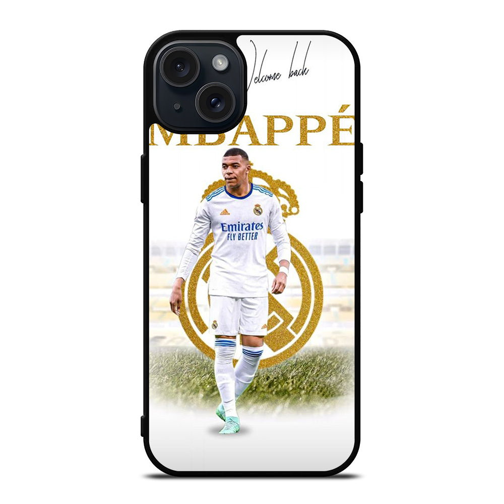 KYLIAN MBAPPE REAL MADRID 2 iPhone 15 Plus Case Cover