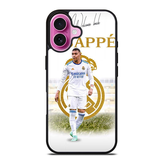 KYLIAN MBAPPE REAL MADRID 2 iPhone 16 Plus Case Cover