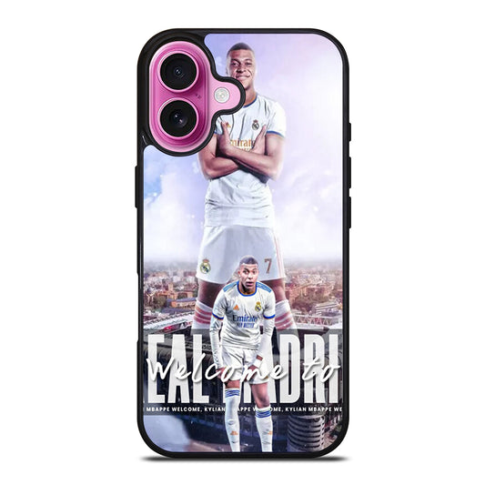 KYLIAN MBAPPE REAL MADRID 3 iPhone 16 Plus Case Cover