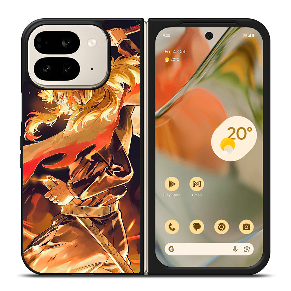 KYOJURO RENGOKU DEMON SLAYER 1 Google Pixel 9 Pro Fold Case Cover