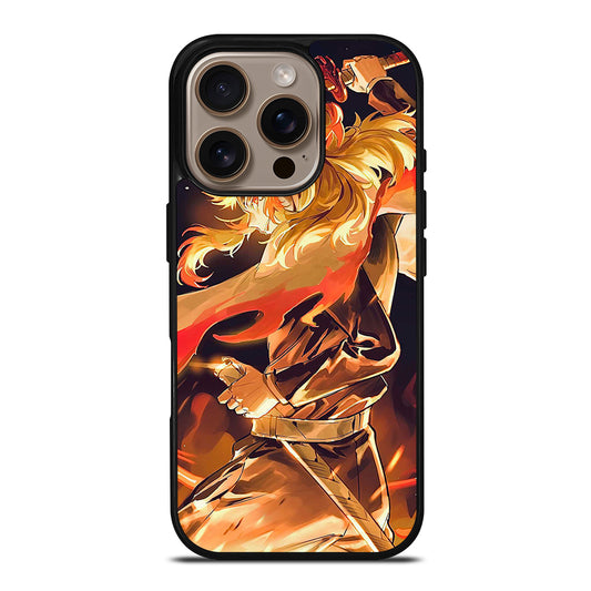 KYOJURO RENGOKU DEMON SLAYER 1 iPhone 16 Pro Case Cover