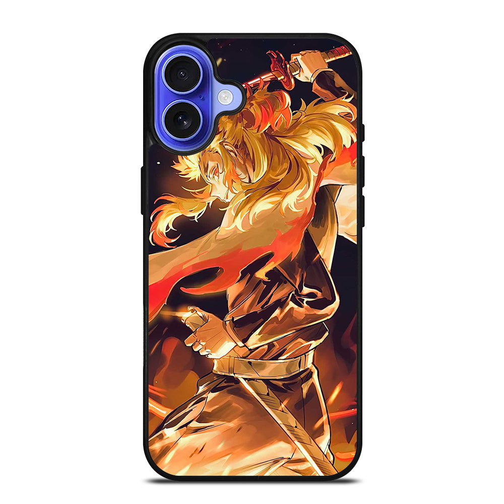 KYOJURO RENGOKU DEMON SLAYER 1 iPhone 16 Case Cover