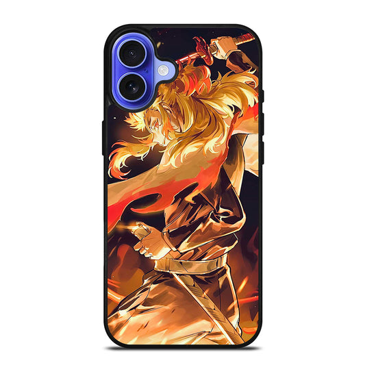 KYOJURO RENGOKU DEMON SLAYER 1 iPhone 16 Case Cover