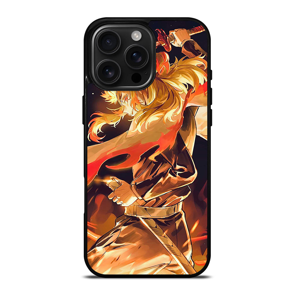 KYOJURO RENGOKU DEMON SLAYER 1 iPhone 16 Pro Max Case Cover