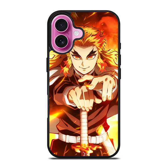 KYOJURO RENGOKU DEMON SLAYER 2 iPhone 16 Plus Case Cover