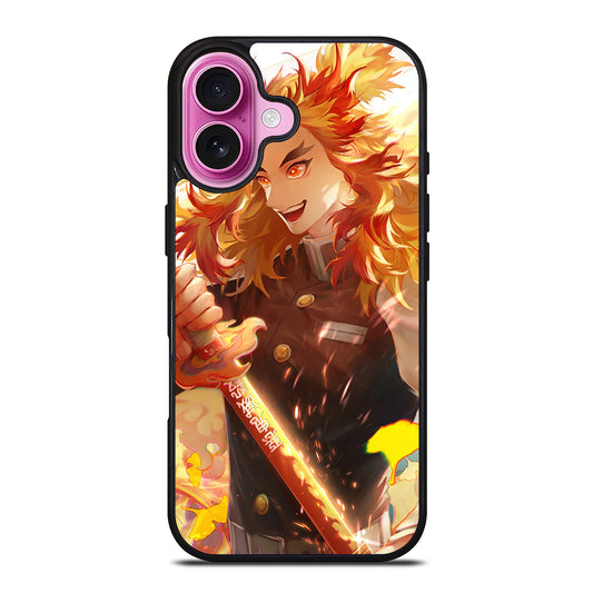 KYOJURO RENGOKU DEMON SLAYER 3 iPhone 16 Plus Case Cover