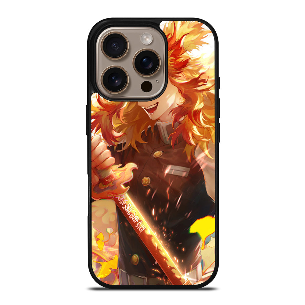 KYOJURO RENGOKU DEMON SLAYER 3 iPhone 16 Pro Case Cover
