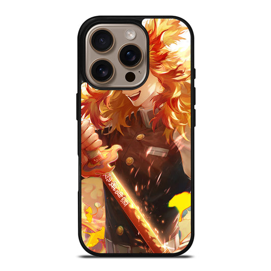 KYOJURO RENGOKU DEMON SLAYER 3 iPhone 16 Pro Case Cover