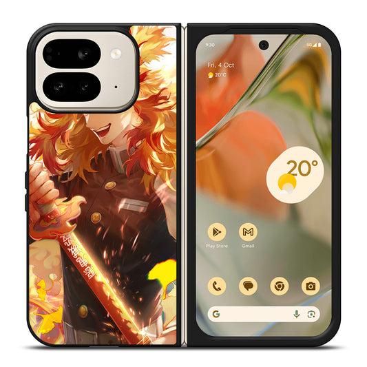 KYOJURO RENGOKU DEMON SLAYER 3 Google Pixel 9 Pro Fold Case Cover