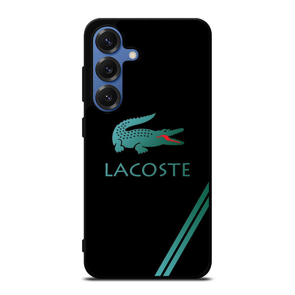 LACOSTE LOGO BLACK Samsung Galaxy S25 Case Cover