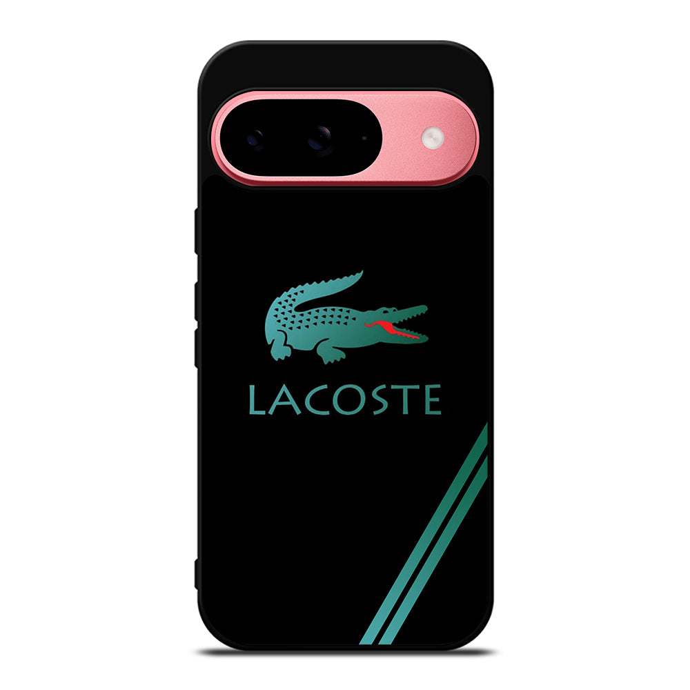 LACOSTE LOGO BLACK Google Pixel 9 Case Cover