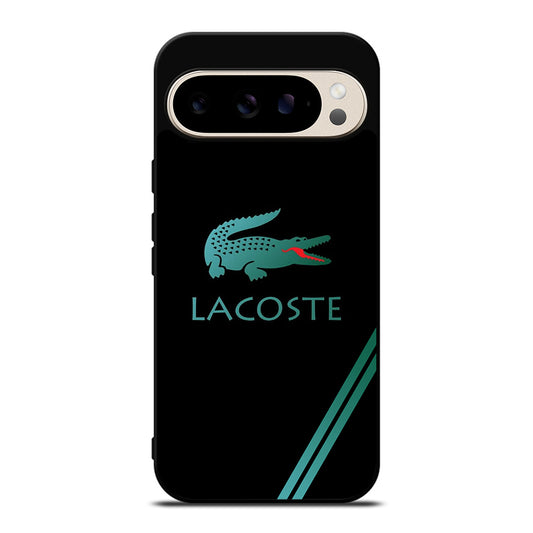 LACOSTE LOGO BLACK Google Pixel 9 Pro Case Cover