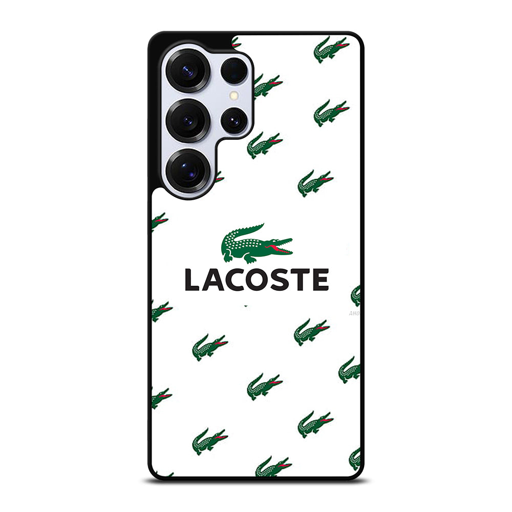 LACOSTE LOGO PATTERN Samsung Galaxy S25 Ultra Case Cover