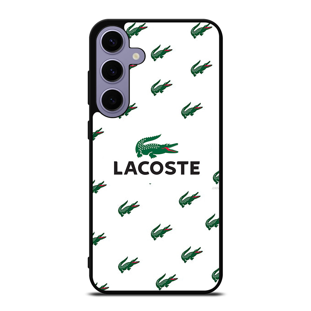 LACOSTE LOGO PATTERN Samsung Galaxy S24 Plus Case Cover