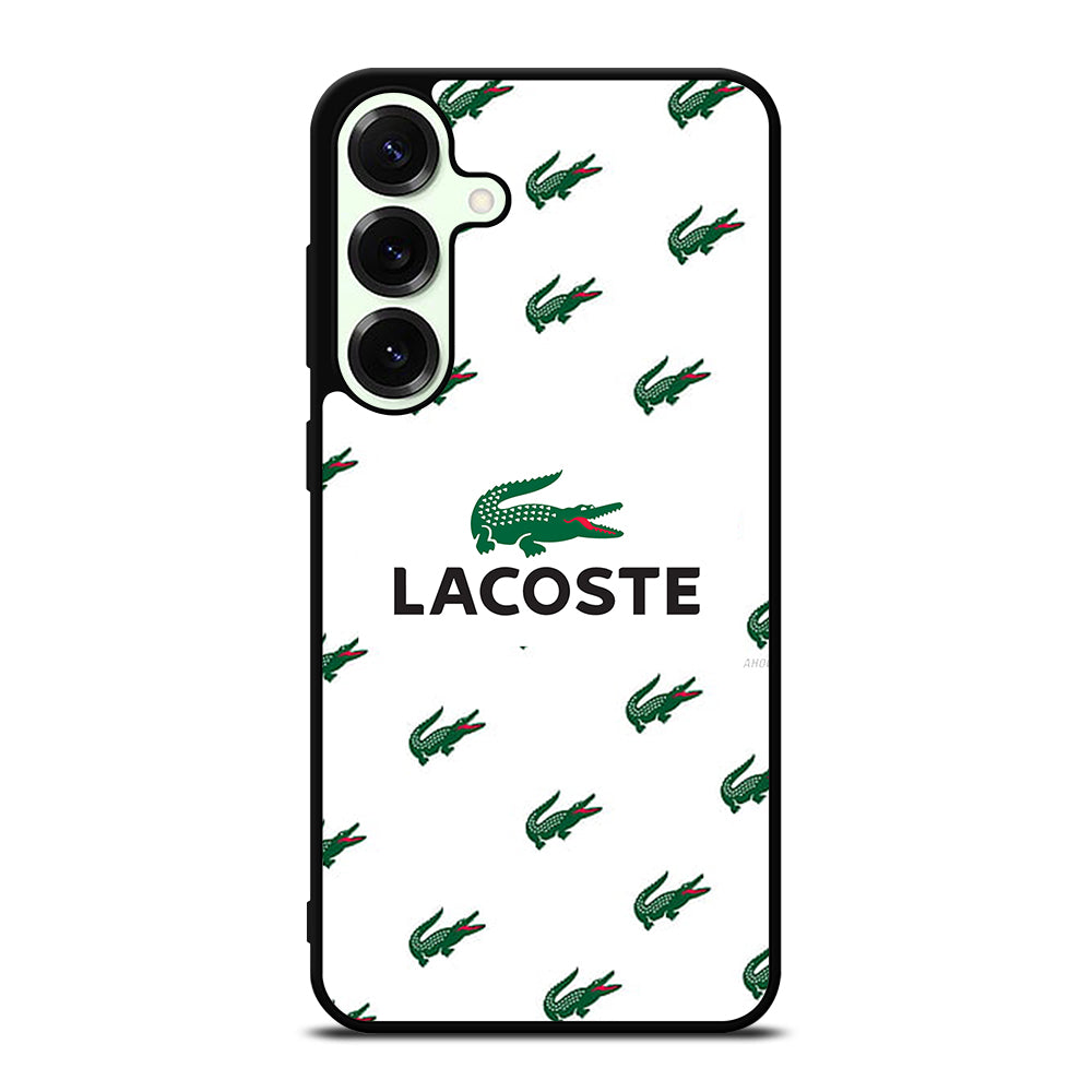 LACOSTE LOGO PATTERN Samsung Galaxy S25 Plus Case Cover
