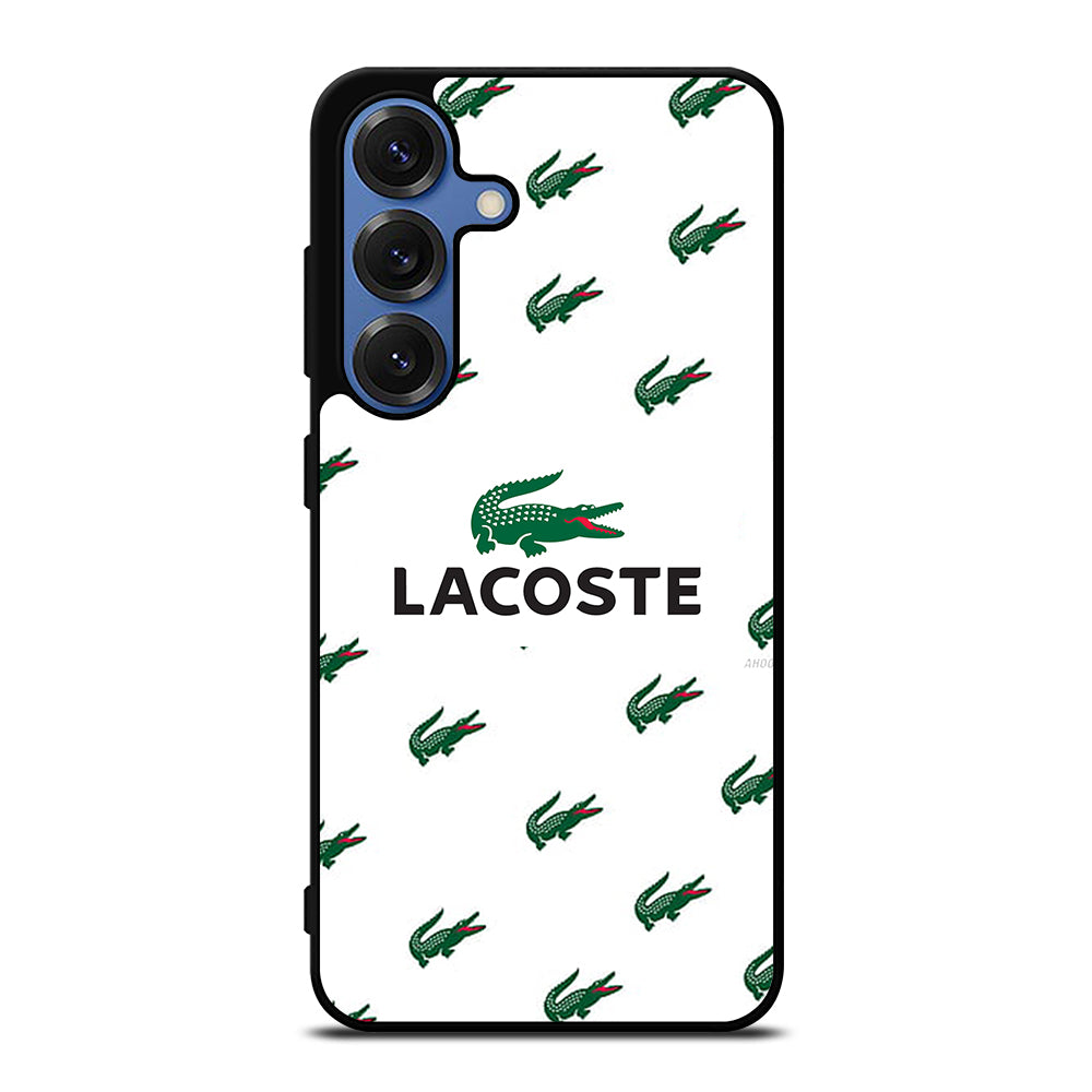 LACOSTE LOGO PATTERN Samsung Galaxy S25 Case Cover