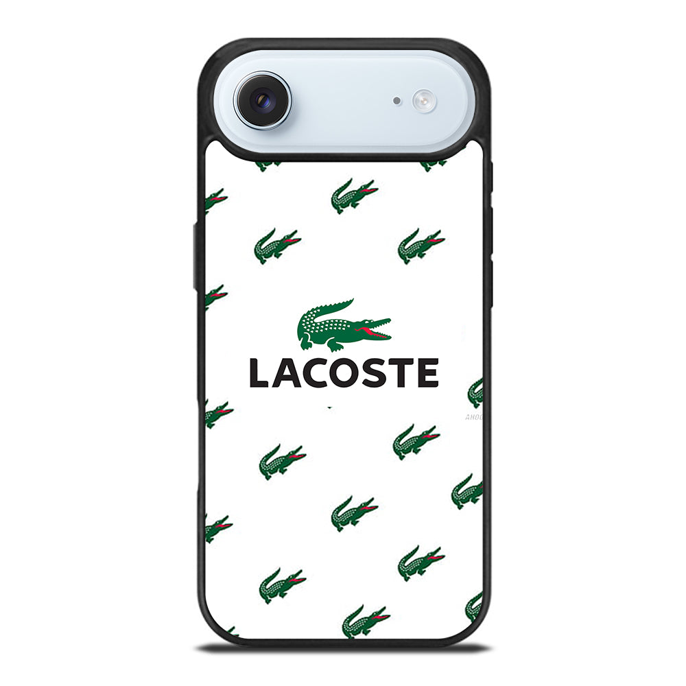 LACOSTE LOGO PATTERN iPhone Air Case Cover