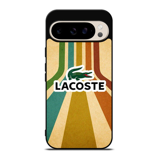 LACOSTE LOGO STRIPPE Google Pixel 9 Pro Case Cover
