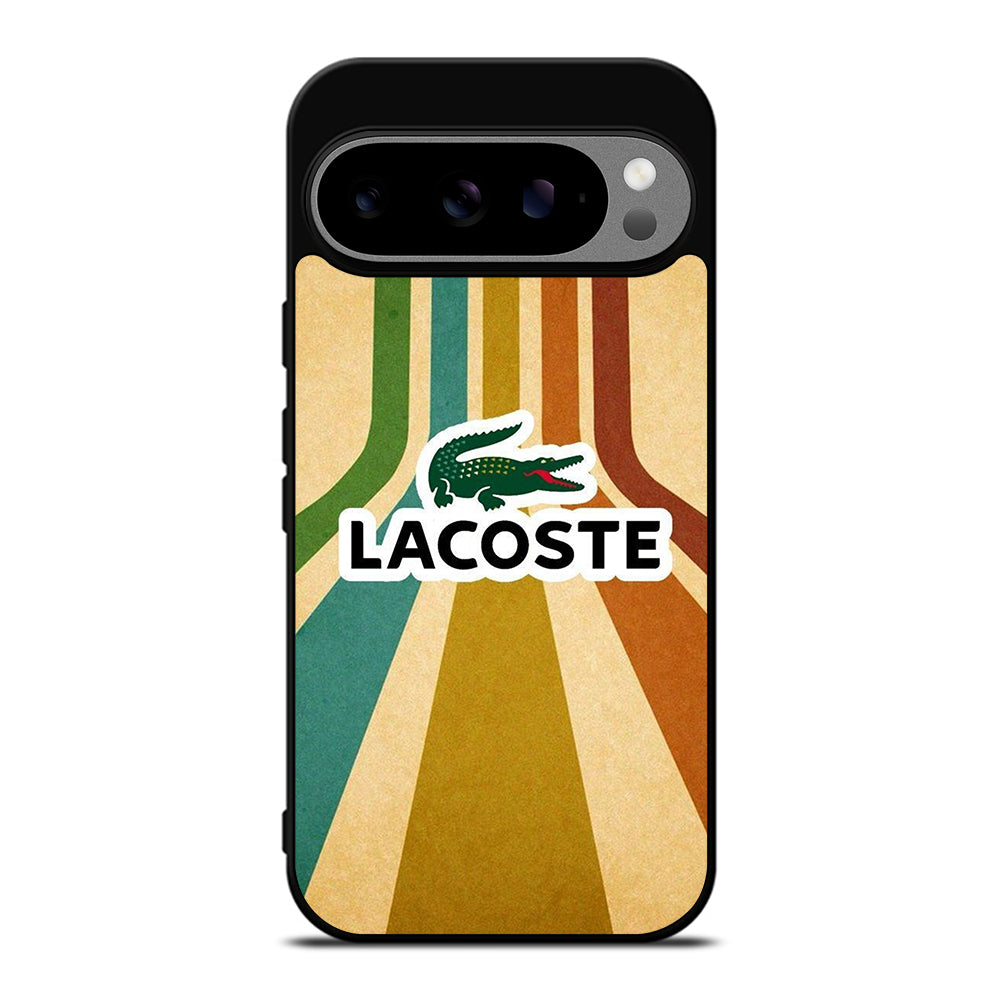 LACOSTE LOGO STRIPPE Google Pixel 9 Pro XL Case Cover