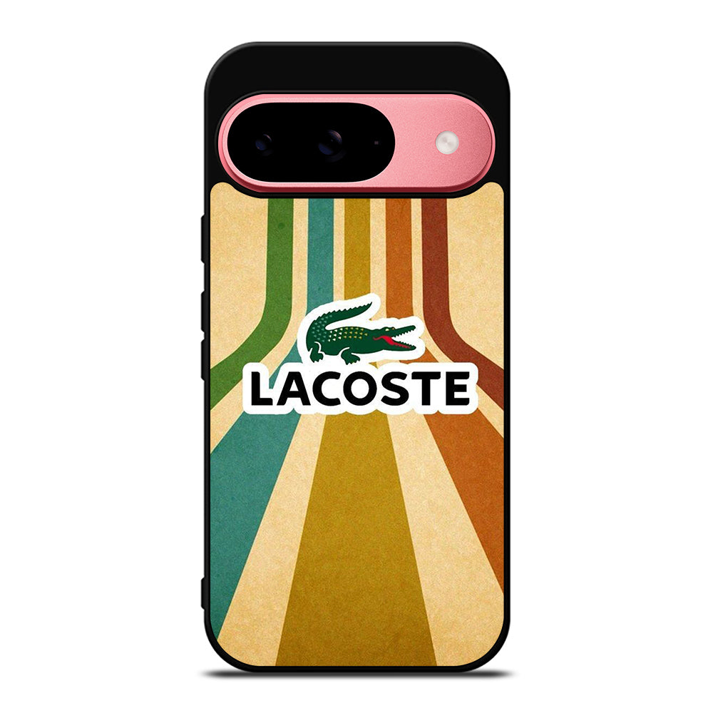 LACOSTE LOGO STRIPPE Google Pixel 9 Case Cover