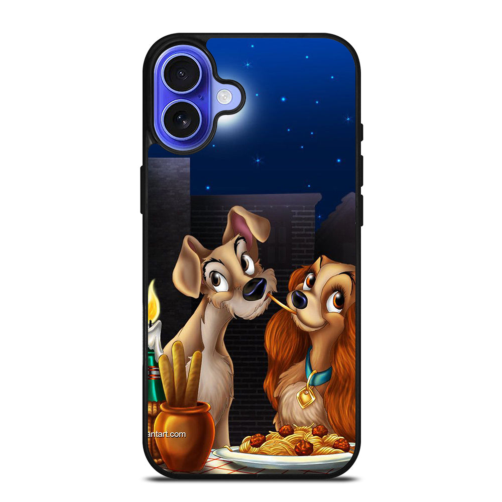 LADY AND THE TRAMP DISNEY 3 iPhone 16 Case Cover