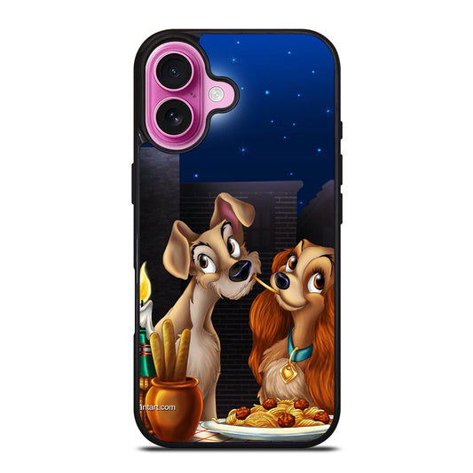 LADY AND THE TRAMP DISNEY 3 iPhone 16 Plus Case Cover