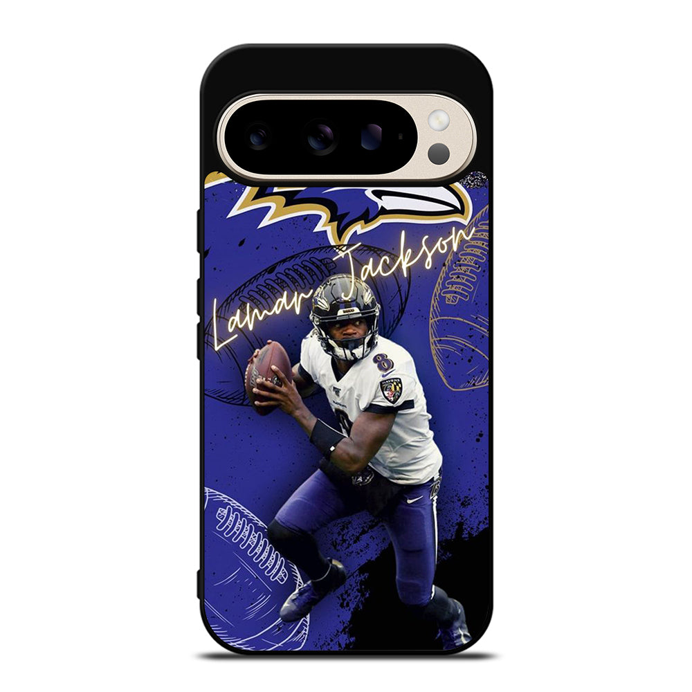 LAMAR JACKSON NFL 3 Google Pixel 9 Pro Case Cover