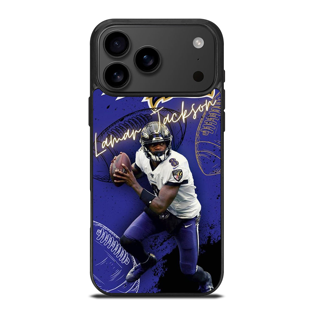LAMAR JACKSON NFL 3 iPhone 17 Pro Max Case Cover