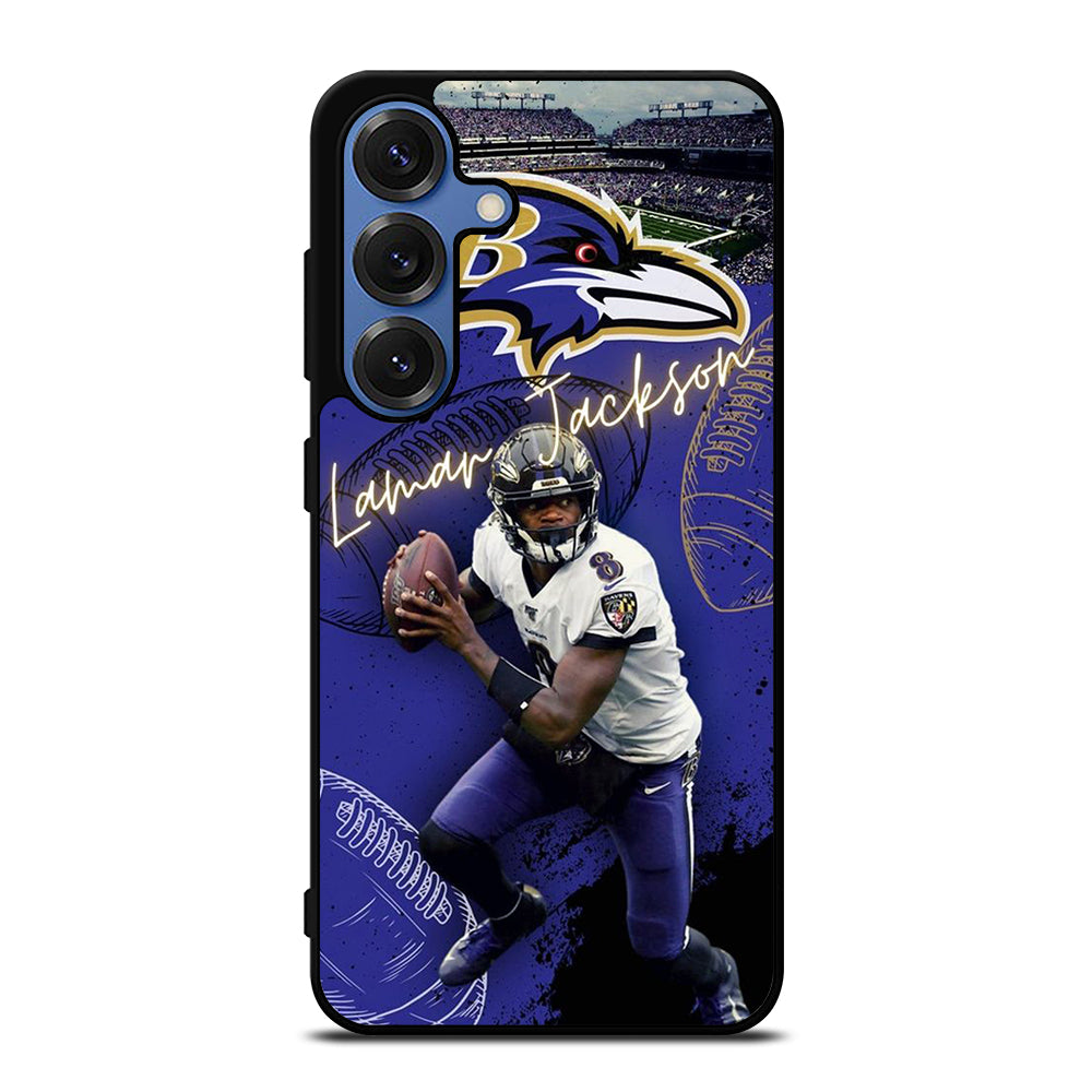 LAMAR JACKSON NFL 3 Samsung Galaxy S25 Case Cover