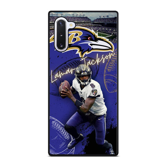 LAMAR JACKSON NFL 3 Samsung Galaxy Note 10 Case Cover
