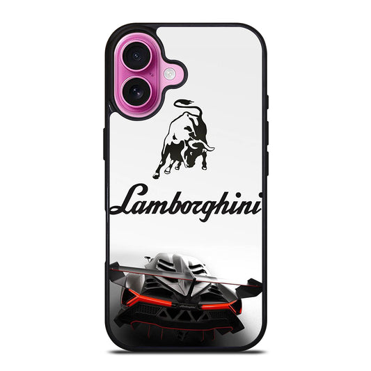 LAMBORGHINI CAR EMBLEM iPhone 16 Plus Case Cover