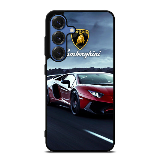 LAMBORGHINI RED CAR Samsung Galaxy S25 Case Cover