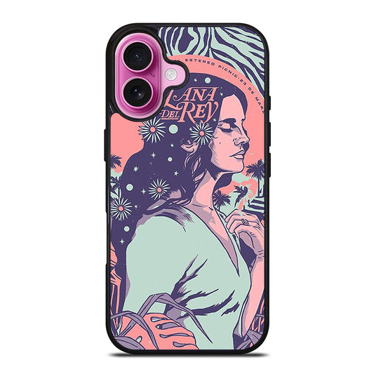 LANA DEL REY ART 2 iPhone 16 Plus Case Cover