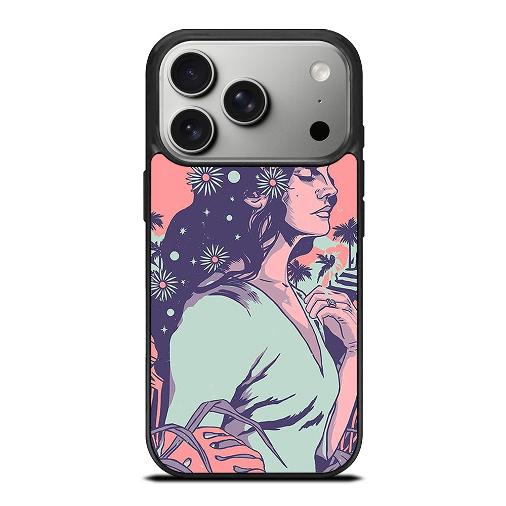 LANA DEL REY ART 2 iPhone 17 Pro Case Cover