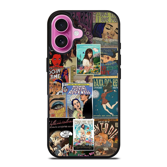 LANA DEL REY POSTER iPhone 16 Plus Case Cover