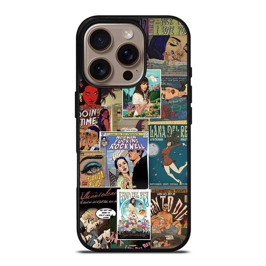 LANA DEL REY POSTER iPhone 16 Pro Case Cover