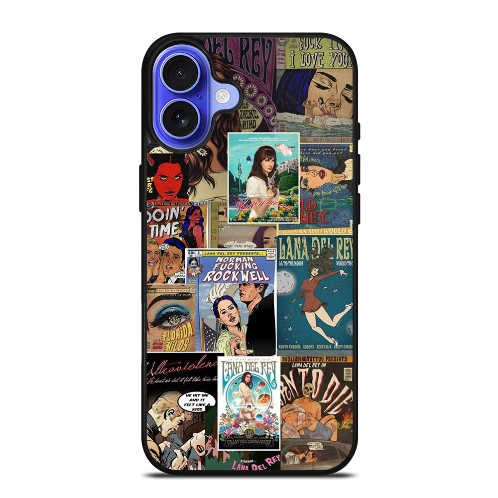 LANA DEL REY POSTER iPhone 16 Case Cover