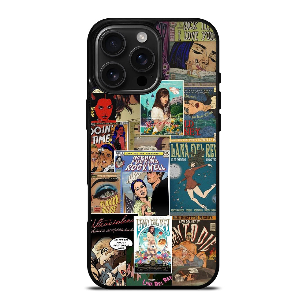LANA DEL REY POSTER iPhone 16 Pro Max Case Cover