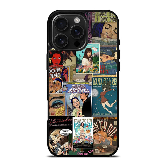 LANA DEL REY POSTER iPhone 16 Pro Max Case Cover