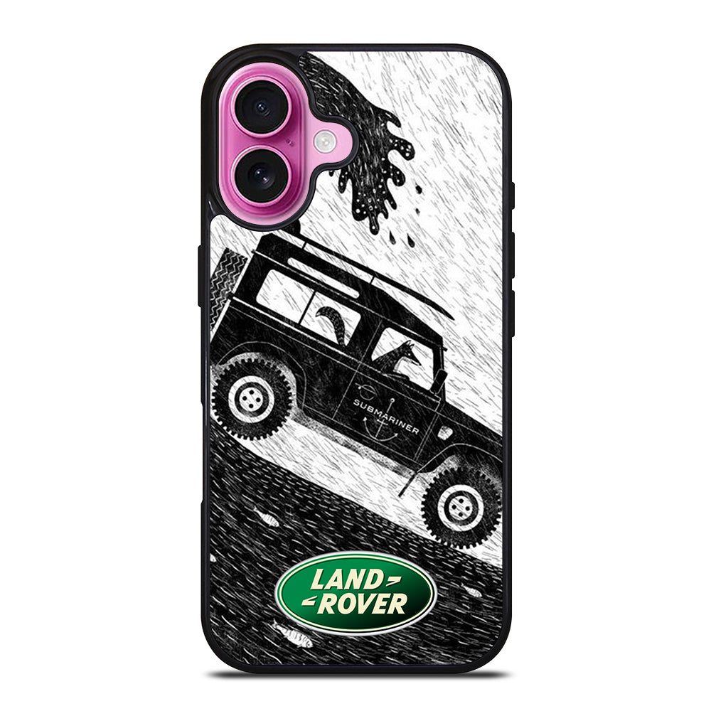 LAND ROVER CAR ART iPhone 16 Plus Case Cover