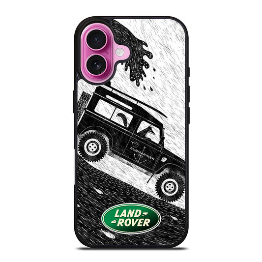 LAND ROVER CAR ART iPhone 16 Plus Case Cover
