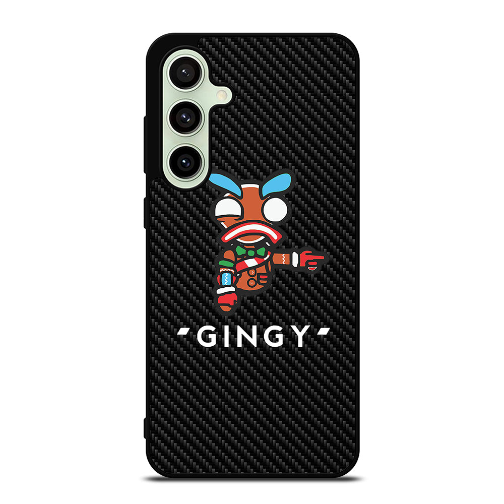 LAZARBEAM GINGY CARBON LOGO Samsung Galaxy S24 FE Case Cover