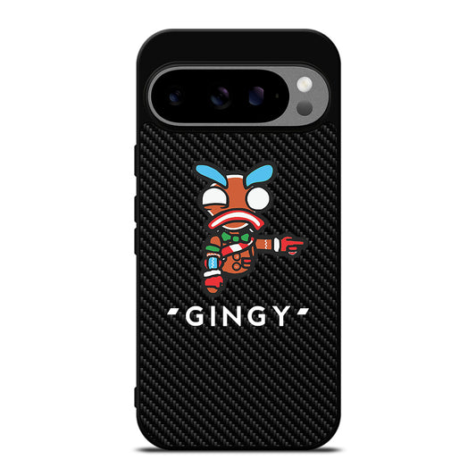 LAZARBEAM GINGY CARBON LOGO Google Pixel 9 Pro XL Case Cover