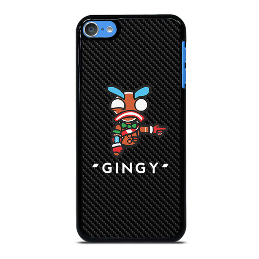 LAZARBEAM GINGY CARBON LOGO iPod Touch 7 Case Cover