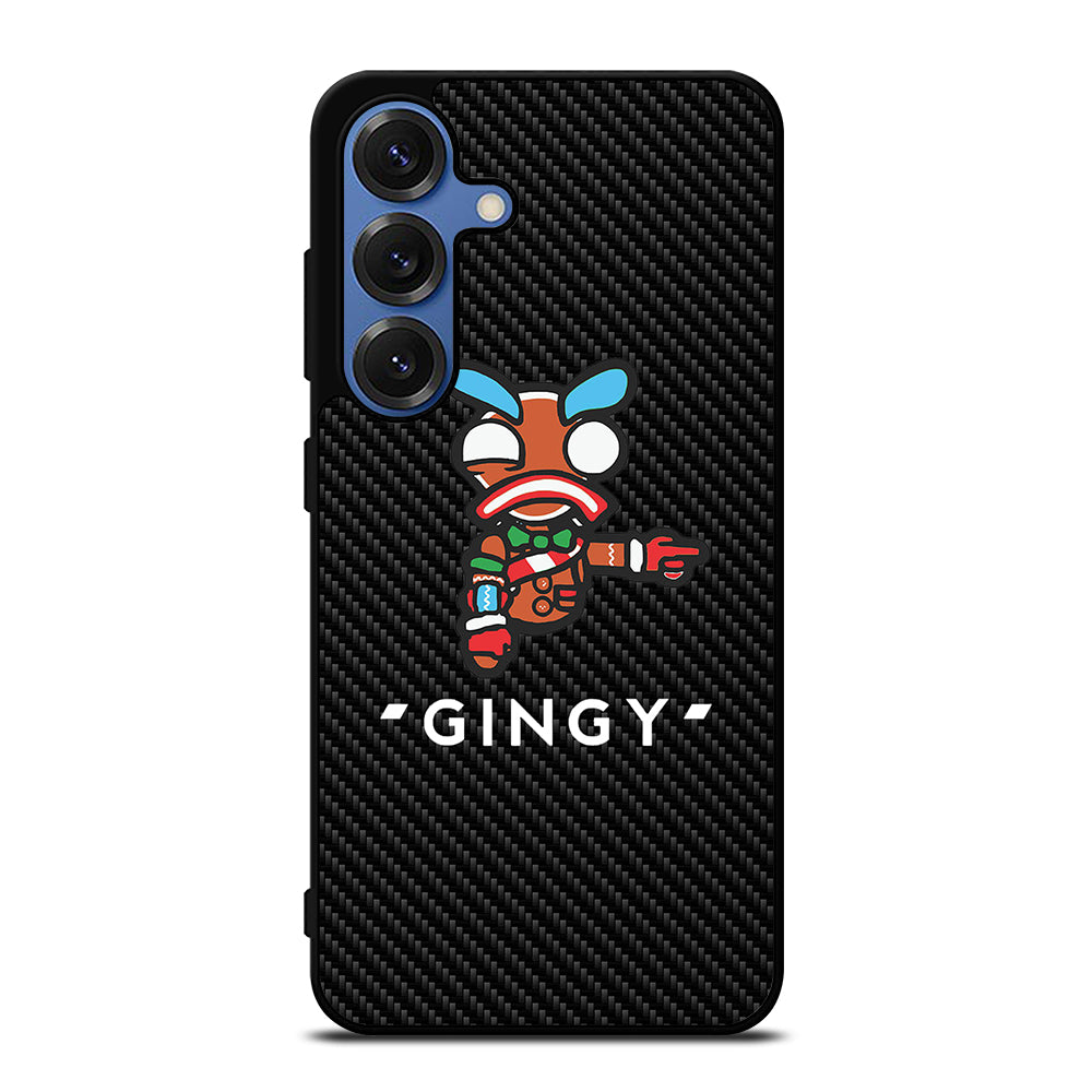 LAZARBEAM GINGY CARBON LOGO Samsung Galaxy S26 Case Cover