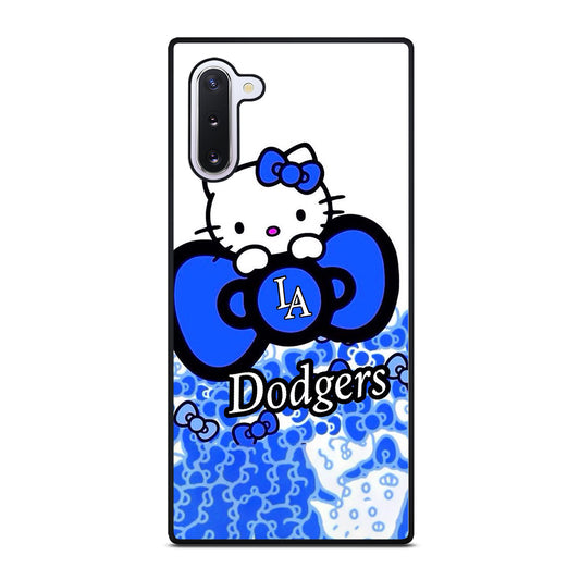 LA DODGERS MLB HELLO KITTY Samsung Galaxy Note 10 Case Cover