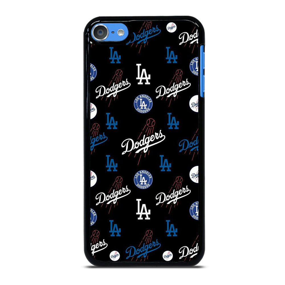 LA DODGERS PATTERN ICON iPod Touch 7 Case Cover