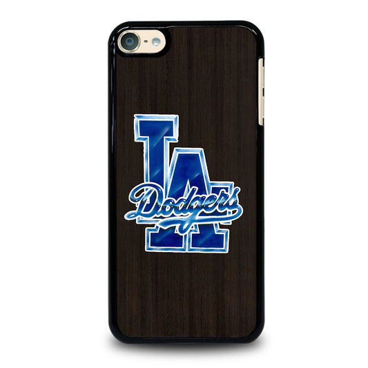 LA DODGERS WOODEN LOGO iPod Touch 6 Case Cover